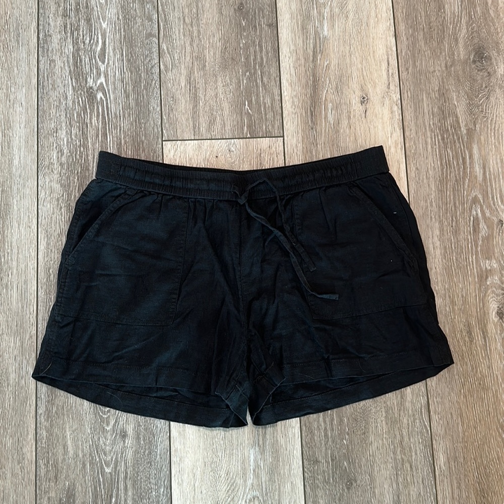 J crew linen shorts